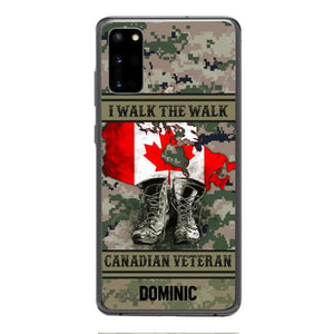 Personalized Canadian Veteran Phone Case OCT-DT09