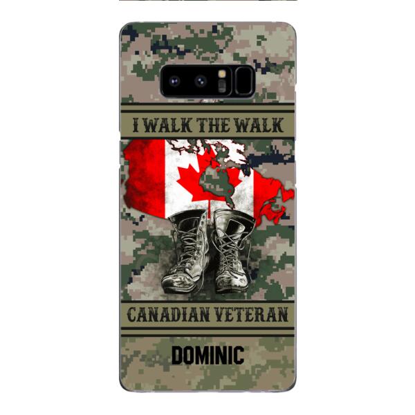 Personalized Canadian Veteran Phone Case OCT-DT09