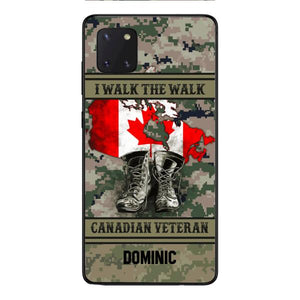 Personalized Canadian Veteran Phone Case OCT-DT09