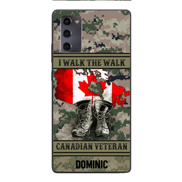 Personalized Canadian Veteran Phone Case OCT-DT09