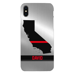 Personalized California Firefighter Phone Case OCT-MQ10