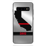 Personalized California Firefighter Phone Case OCT-MQ10