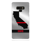 Personalized California Firefighter Phone Case OCT-MQ10