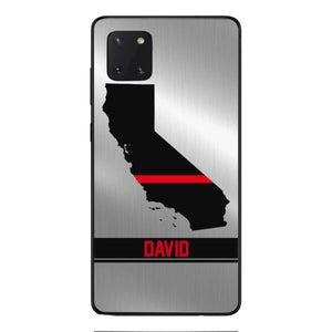 Personalized California Firefighter Phone Case OCT-MQ10