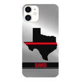 Personalized Texas Firefighter Phone Case OCT-MQ10