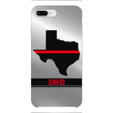 Personalized Texas Firefighter Phone Case OCT-MQ10