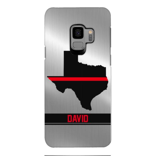 Personalized Texas Firefighter Phone Case OCT-MQ10