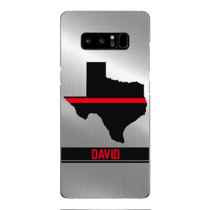 Personalized Texas Firefighter Phone Case OCT-MQ10