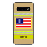 Personalized U.S Firefighter Phone Case OCT-QH10