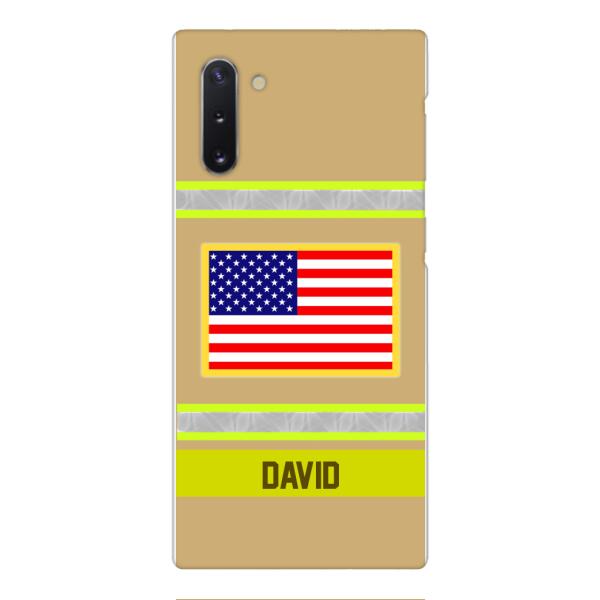 Personalized U.S Firefighter Phone Case OCT-QH10