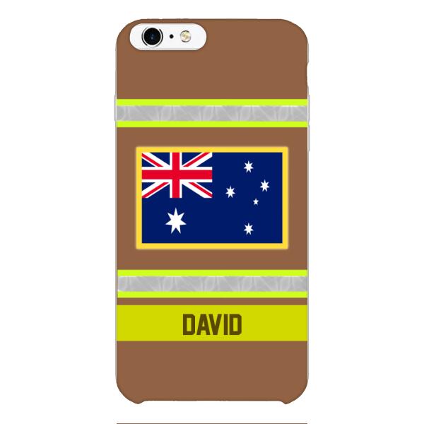 Personalized Australian Firefighter Phone Case OCT-QH10