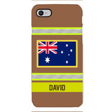 Personalized Australian Firefighter Phone Case OCT-QH10