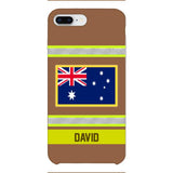 Personalized Australian Firefighter Phone Case OCT-QH10