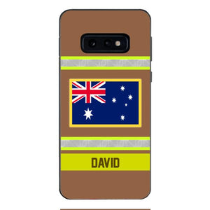 Personalized Australian Firefighter Phone Case OCT-QH10