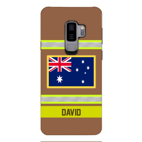 Personalized Australian Firefighter Phone Case OCT-QH10