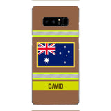 Personalized Australian Firefighter Phone Case OCT-QH10