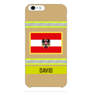 Personalized Austrian Firefighter Phone Case OCT-QH10