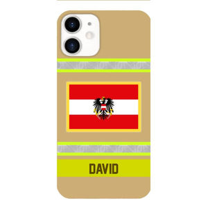 Personalized Austrian Firefighter Phone Case OCT-QH10