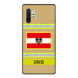 Personalized Austrian Firefighter Phone Case OCT-QH10