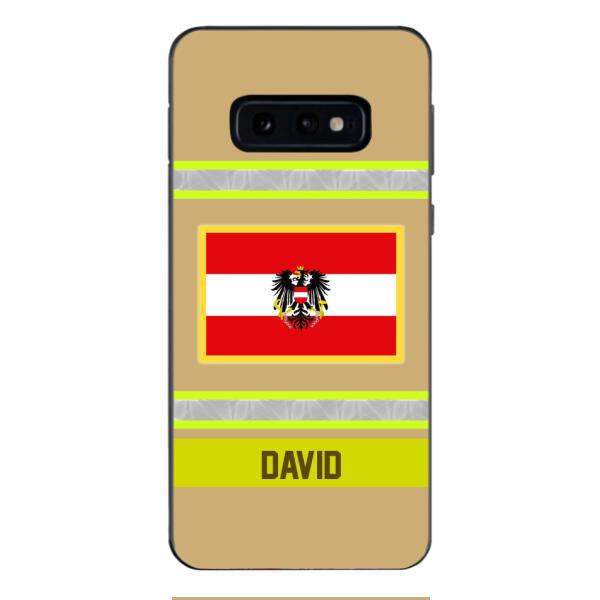 Personalized Austrian Firefighter Phone Case OCT-QH10