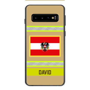 Personalized Austrian Firefighter Phone Case OCT-QH10