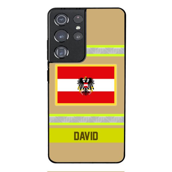 Personalized Austrian Firefighter Phone Case OCT-QH10