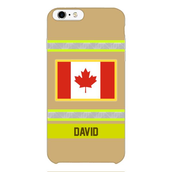 Personalized Canadian Firefighter Phone Case OCT-QH10