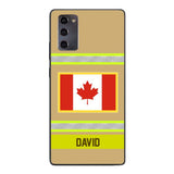 Personalized Canadian Firefighter Phone Case OCT-QH10