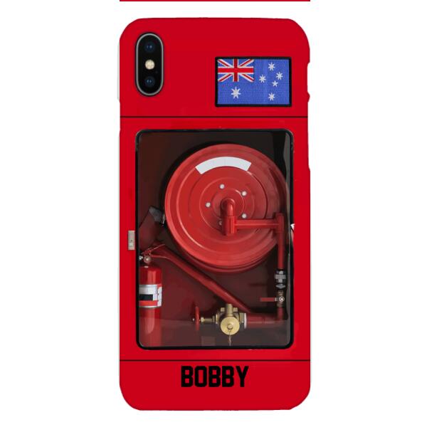 Personalized Australian Firefighter Phone Case OCT-LN15