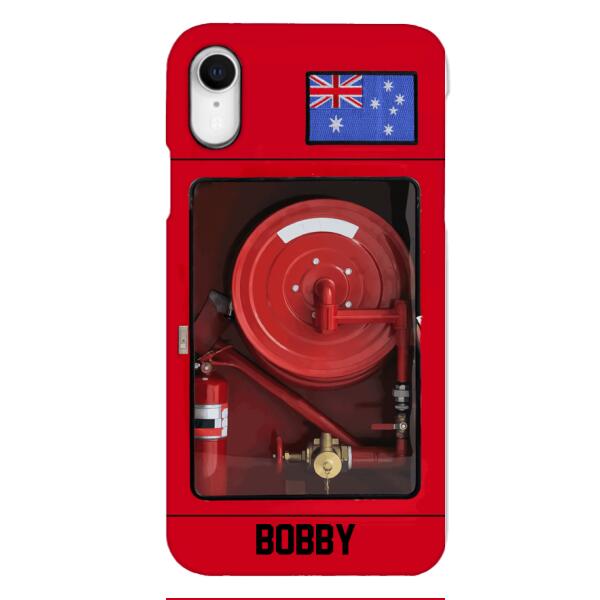 Personalized Australian Firefighter Phone Case OCT-LN15