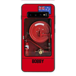 Personalized Australian Firefighter Phone Case OCT-LN15