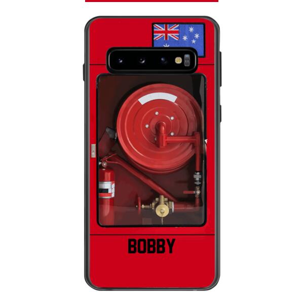 Personalized Australian Firefighter Phone Case OCT-LN15