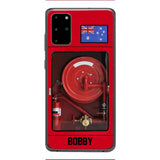 Personalized Australian Firefighter Phone Case OCT-LN15