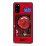 Personalized Australian Firefighter Phone Case OCT-LN15