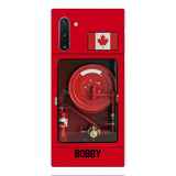 Personalized Canadian Firefighter Phone Case OCT-LN15