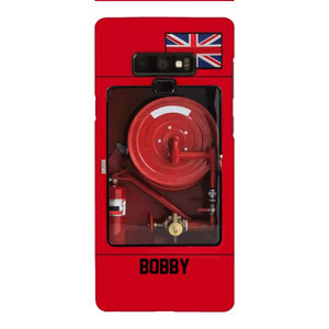 Personalized British Firefighter Phone Case OCT-LN15