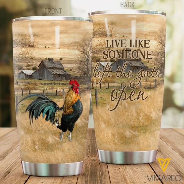 PERSONALIZED ROOSTER TUMBLER TNTQ1510