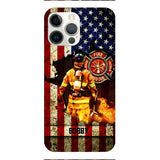 Personalized U.S Firefighter Phone Case OCT-HQ21