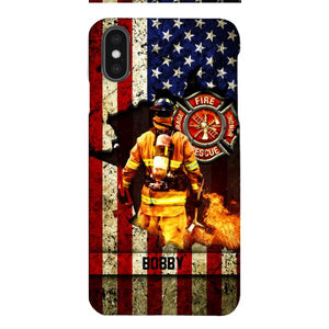 Personalized U.S Firefighter Phone Case OCT-HQ21