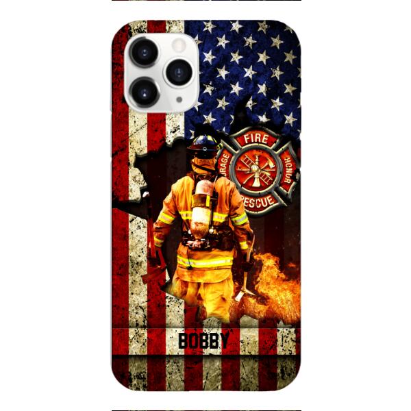 Personalized U.S Firefighter Phone Case OCT-HQ21