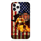 Personalized U.S Firefighter Phone Case OCT-HQ21