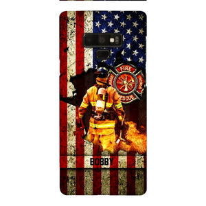 Personalized U.S Firefighter Phone Case OCT-HQ21