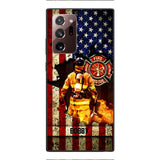 Personalized U.S Firefighter Phone Case OCT-HQ21