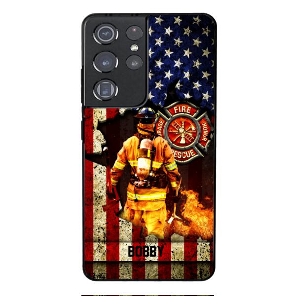 Personalized U.S Firefighter Phone Case OCT-HQ21