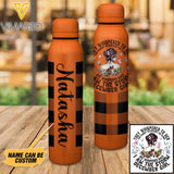 Personalized December Girl Insulated Water Bottle OCT-DT28
