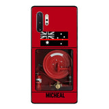 PERSONALIZED AUSTRALIAN FIREFIGHTER PHONECASE QTDT1011