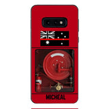 PERSONALIZED AUSTRALIAN FIREFIGHTER PHONECASE QTDT1011