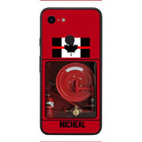 PERSONALIZED CANADIAN FIREFIGHTER PHONECASE QTDT1011