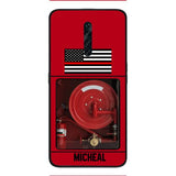 PERSONALIZED AMERICAN FIREFIGHTER PHONECASE QTDT1011