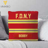 PERSONALIZED U.S FIREFIGHTER PILLOW PRINTED DEC-HC042